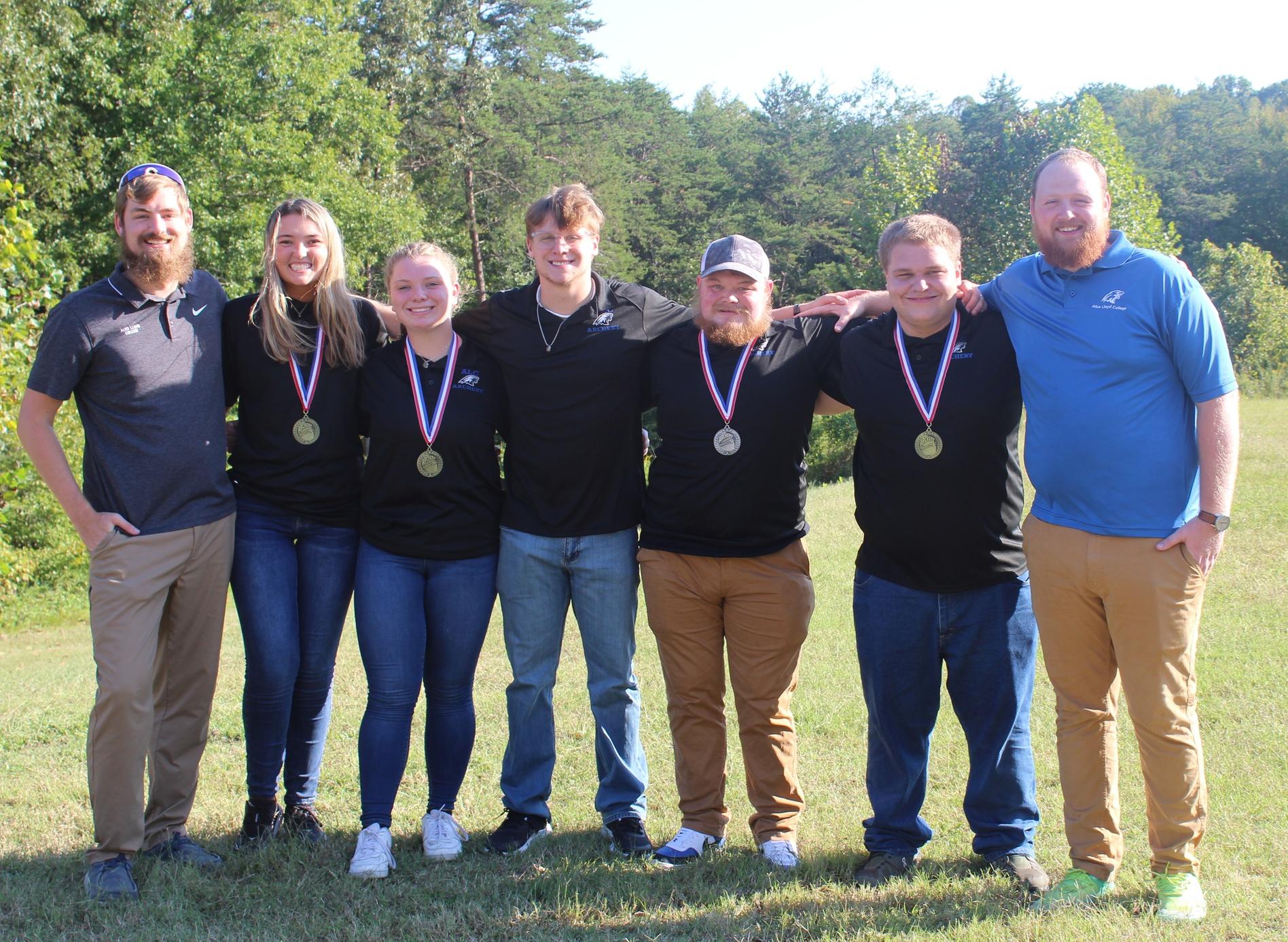 ALC Archery Competes in First Indoor Tournament of the 24-25 Season
