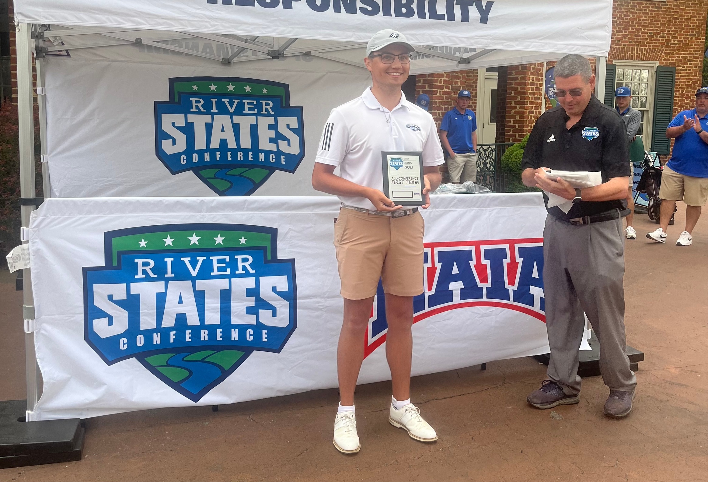 Alice Lloyd Eagles Golf concludes season at River States Conference Championship.     Compton selected First Team All-Conference/Champion of Character. Five named Scholar-Athletes
