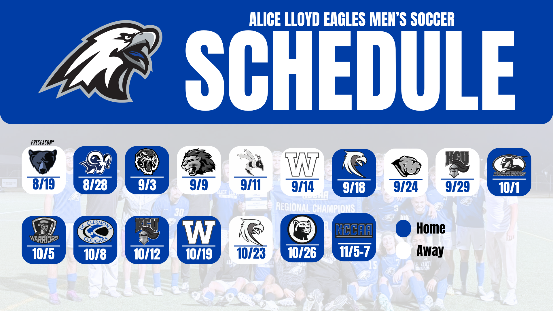 ALC Men's Soccer Announces 2026 Season Schedule