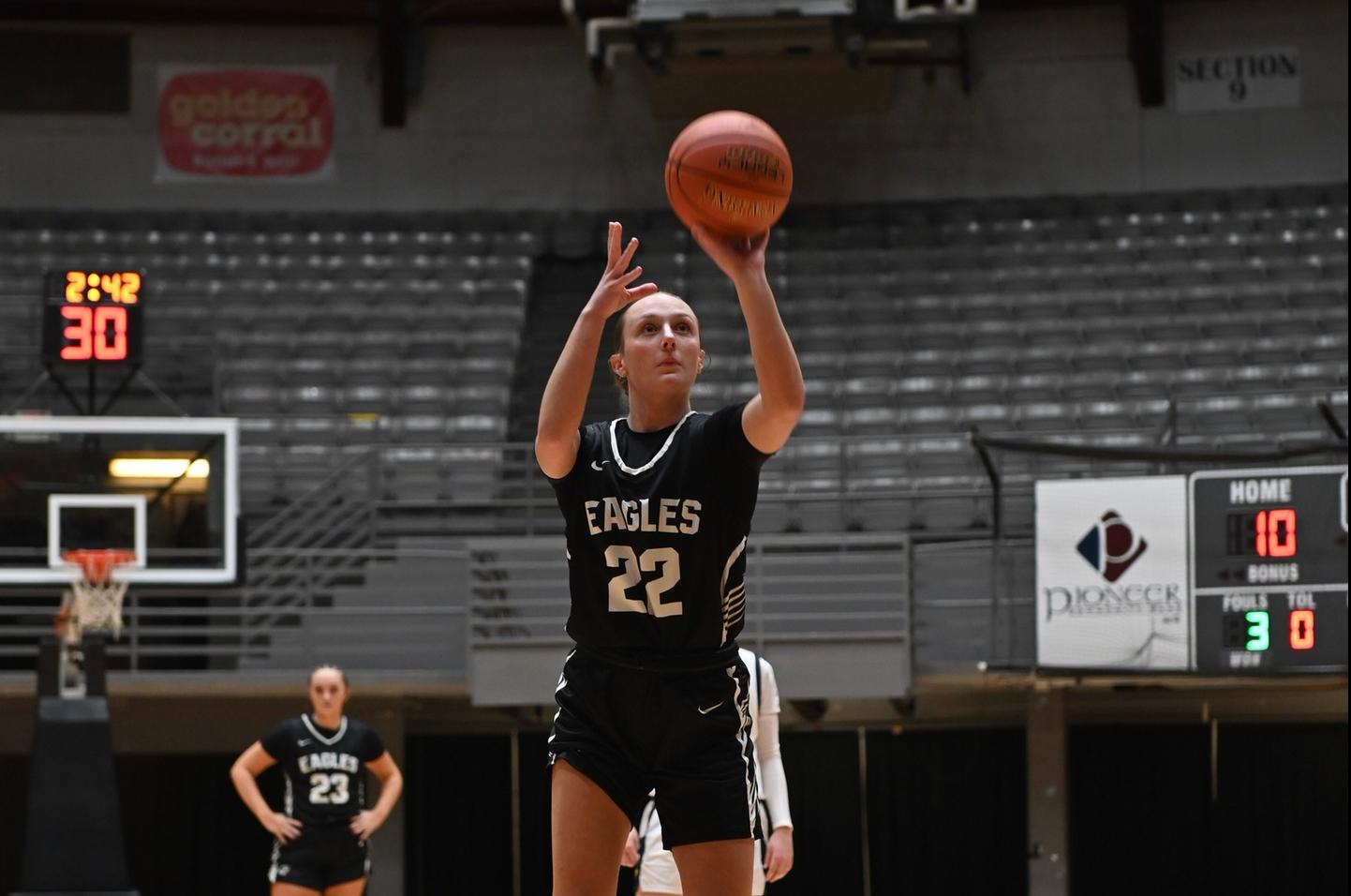 Cold-shooting second half-proves costly as ALC Lady Eagles drop 74-60 decision at West Virginia Tech