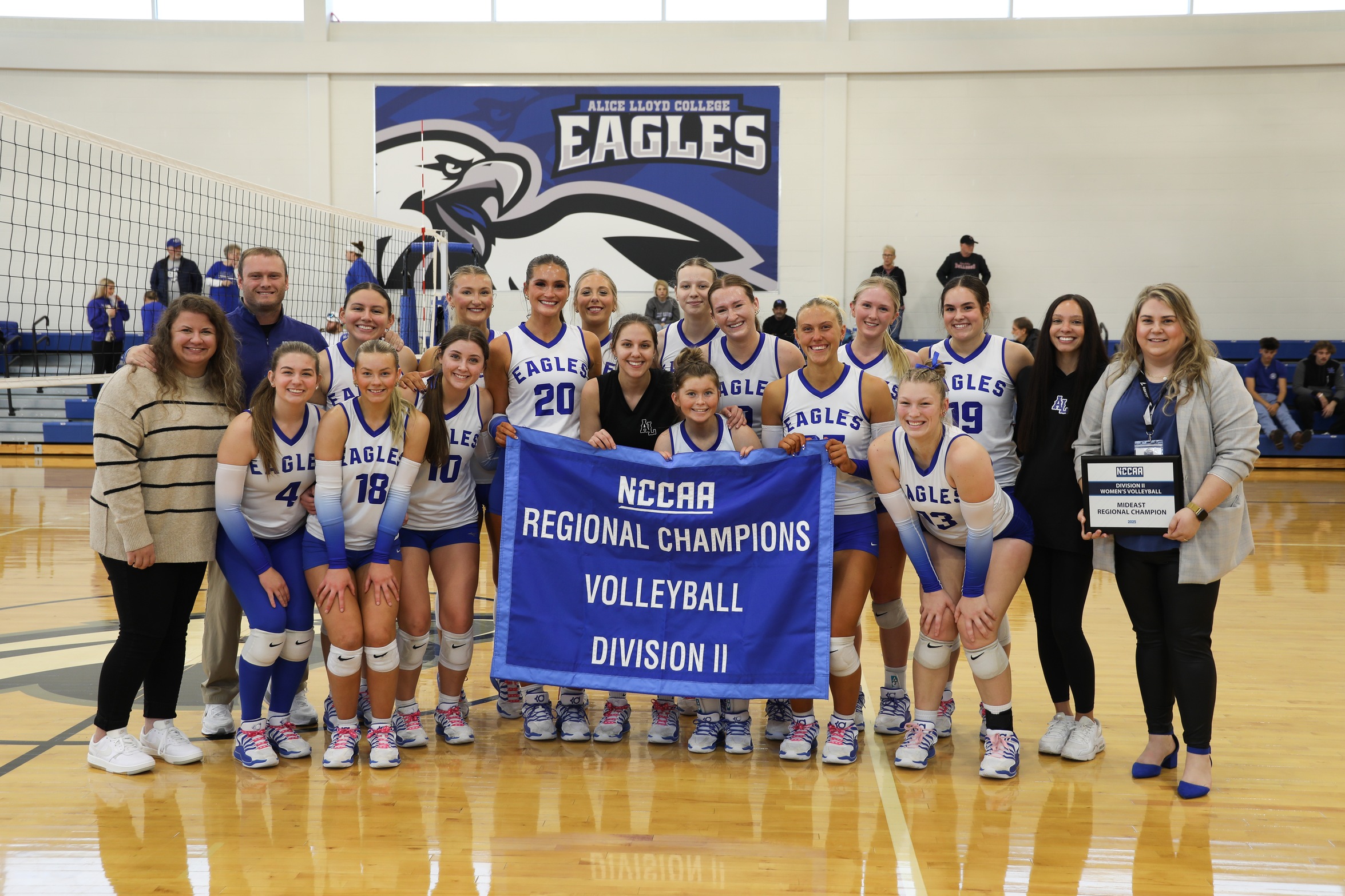 Alice Lloyd Volleyball takes thrilling match over Boyce to claim NCCAA Mideast Regional Championship