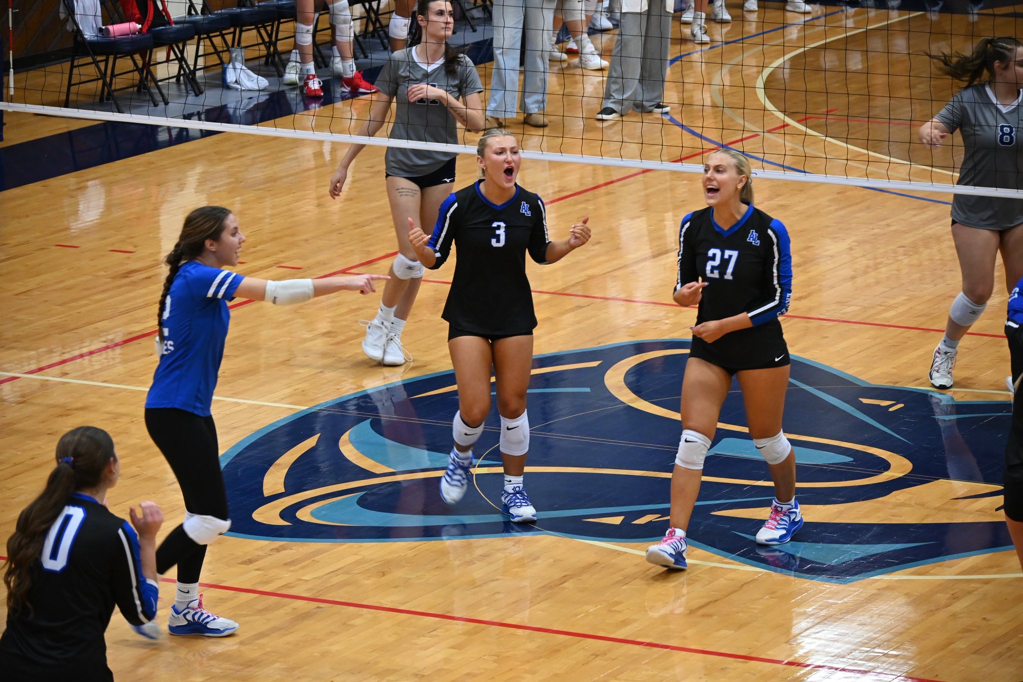 Alice Lloyd Volleyball begins quest for NCCAA National Championship, earn split against #3 Pensacola Christian College (FL) and #2 Arlington Baptist University (TX)